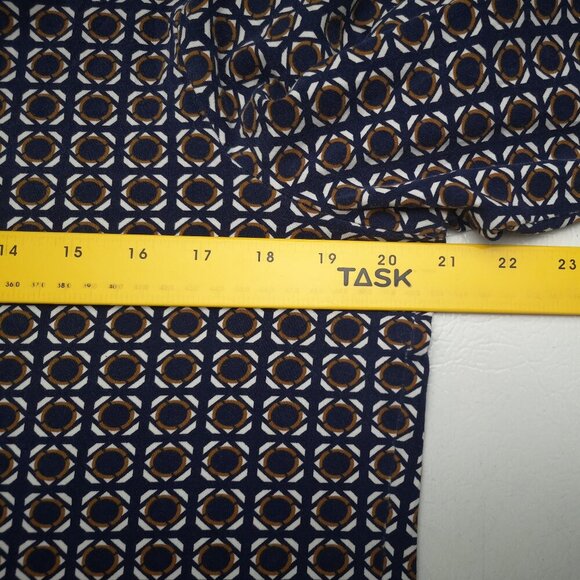 Talbots "The Talbots Tee" Ladies Size X Navy White & Tan Long Sleeves T-shirt - Picture 7 of 9